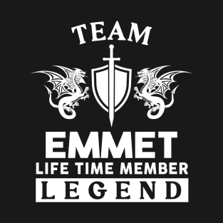 Emmet Name T Shirt - Emmet Life Time Member Legend Gift Item Tee T-Shirt