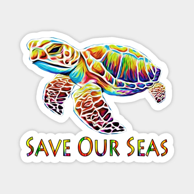 Save Our Seas Magnet by RockettGraph1cs