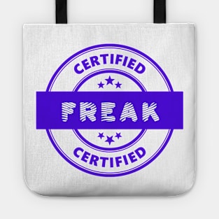 CERTIFIED FREAK Stamp Tote