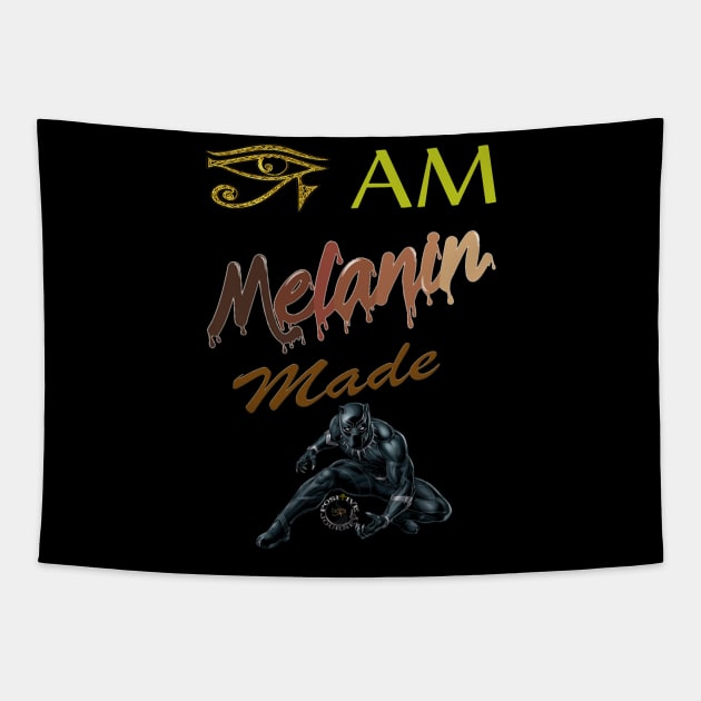 Melinated Wakanda Tapestry by dahJah