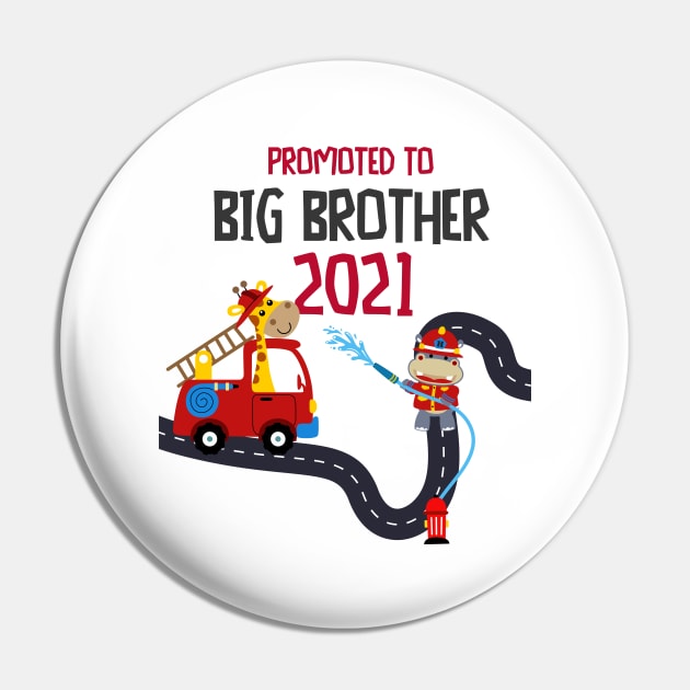 Big Brother 2021 With Fire Engine / Fire Engine Pin by alpmedia