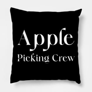 Apple Picking Crew Pillow