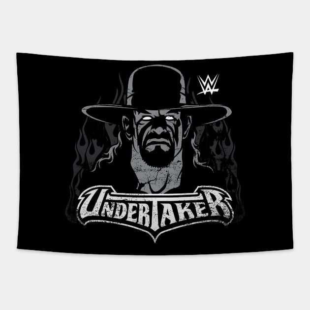 UnderTaker-Never Give Up -WWE Tapestry by earngave