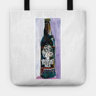 STONE ARROGANT BASTARD Beer Art Print from Original Watercolor - California Beer Art - Bar Room - Cave Beer Tote