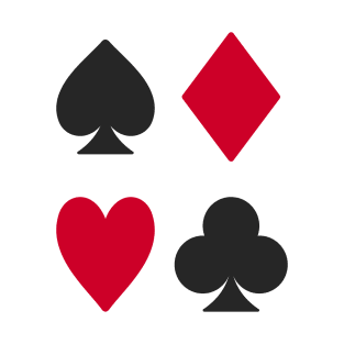 Playing Cards Suits T-Shirt