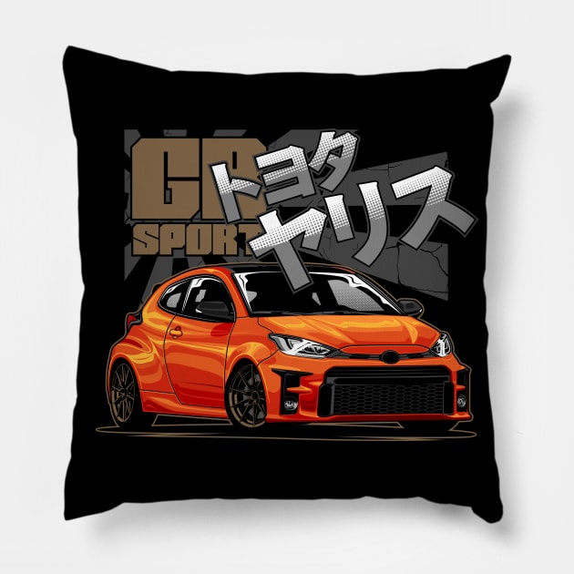 GR Yaris Pillow by idrdesign