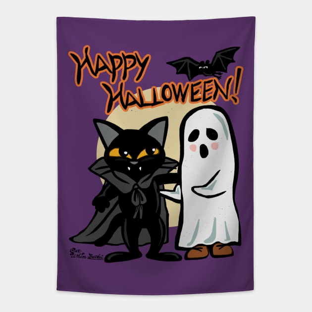 Halloween with you Tapestry by BATKEI