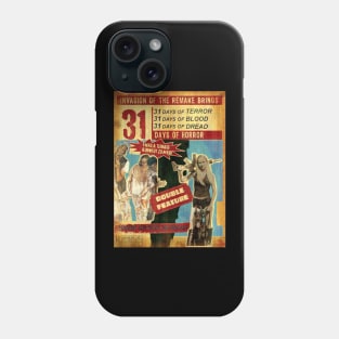 31 Days of Horror - Double Feature Phone Case