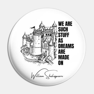 William Shakespeare Quote Pin