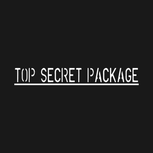 Top secret black T-Shirt