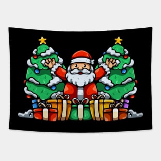 Santa Claus With The gifts Tapestry