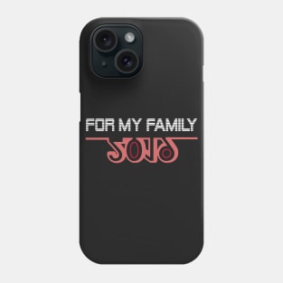 Happy New Year 2019 With My Family T Shirt Phone Case