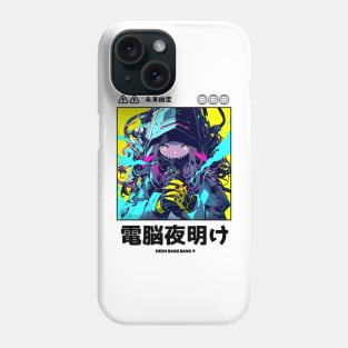 Cyberpunk Anime Vaporwave Japanese Girl Streetwear Aesthetic Phone Case