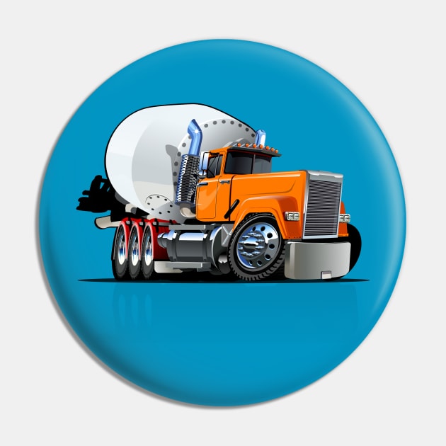 Cartoon Mixer Truck Pin by Mechanik