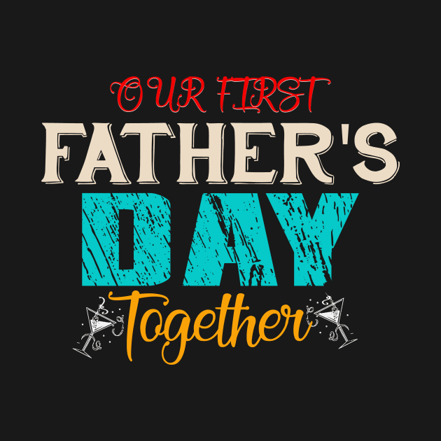 Daddy and Me Shirts, Father Son Shirts, Fathers Day Shirts, Our First Father's Day Shirts, First Fathers Day Tees by YelionDesign