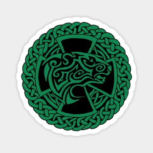 Celtic Polar bear Magnet