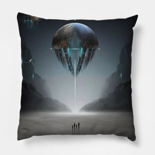 Fractured Planet - Close To Extinction Pillow