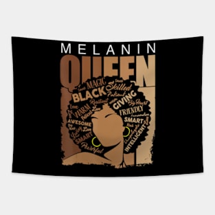 Black History S Melanin Queen African Hair Tapestry