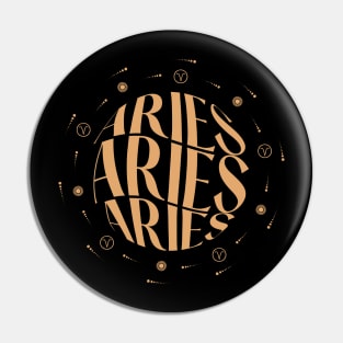 ARIES ZODIAC ASTROLOGY Pin