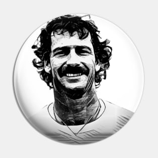 Come on Aussies come on - cricket legend Pin