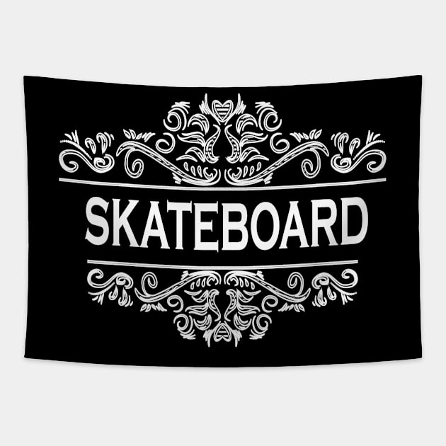 The Sport Skateboard Tapestry by Rizaldiuk