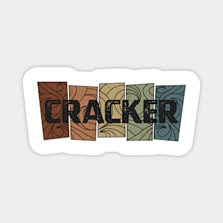 Cracker - Retro Pattern Magnet