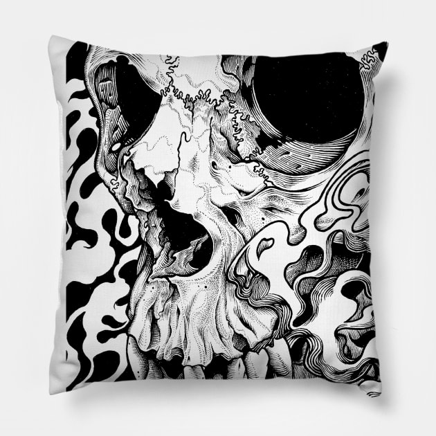 Death Card Pillow by wesleybarker