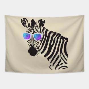 Cool Zebra Tapestry