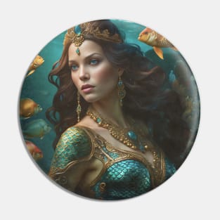 Mermaid Queen Pin