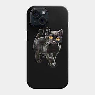 Cat Theme The top 10 best Black Cat themed gifts for women, men and children Phone Case