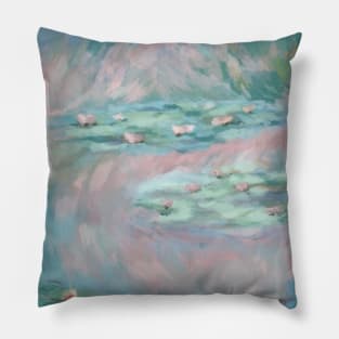 Monet pond Pillow