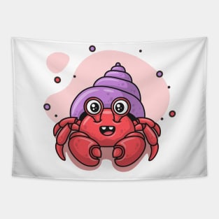 Meet cute little Hermit Crab Tapestry