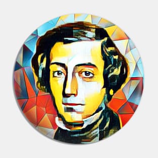 Alexis de Tocqueville Abstract Portrait | Alexis de Tocqueville Artwork 2 Pin