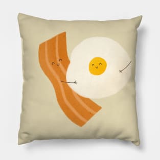 Bae - bacon and egg Pillow