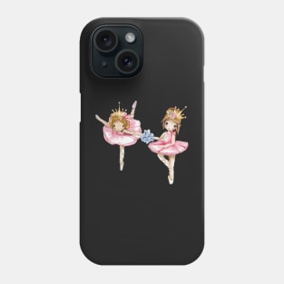 Ballerina Dancer best friends Phone Case