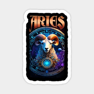 Aries Zodiac Magnet