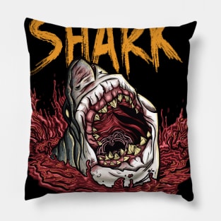 Zoombie Shark Pillow