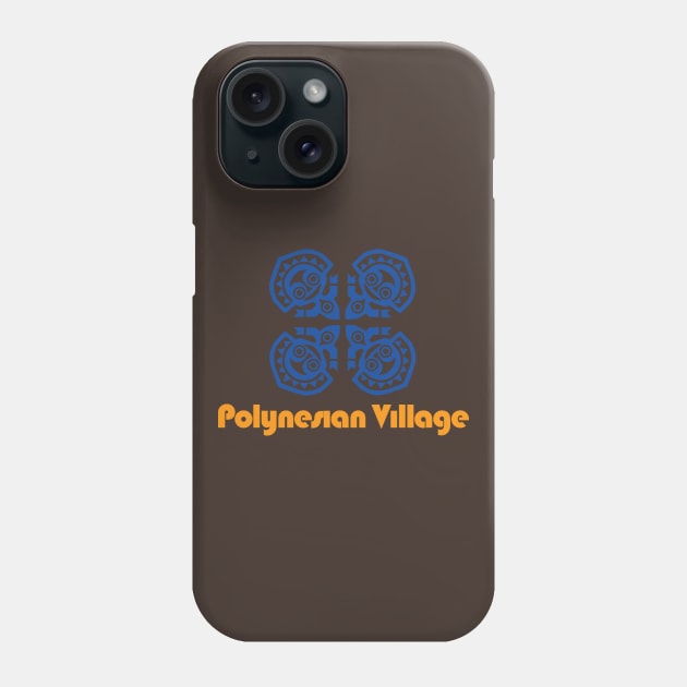 Polynesian Village Resort Logo - 1 Phone Case by Mouse Magic with John and Joie