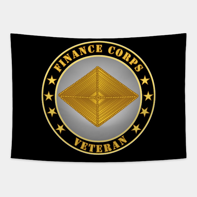 Army - Finance Corps Veteran Tapestry by twix123844