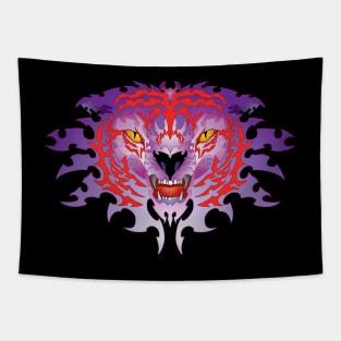 Tribal Tiger Tapestry