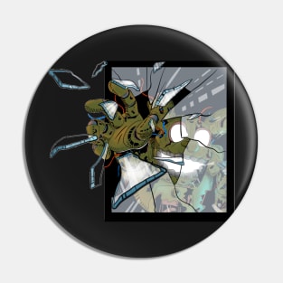 Breaking Through The Glass - Springtrap Pin