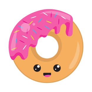 Kawaii Donut, Pink Donut, Doughnut, Sprinkles T-Shirt