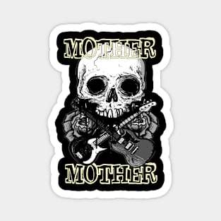 skull mother mohter Magnet