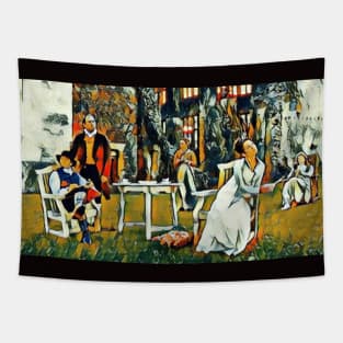 Mansfield Park Regency Abstract Art Tapestry