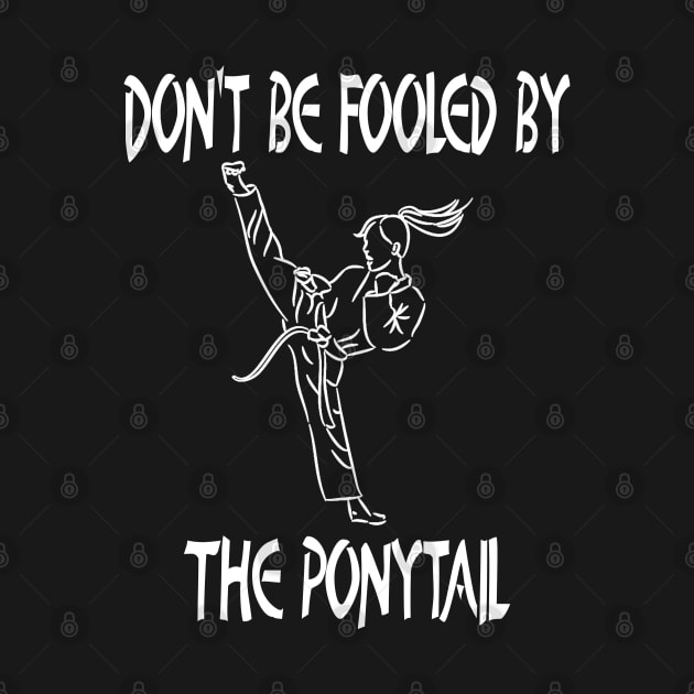 Don't Be Fooled By The Ponytail Karate Girl by pho702