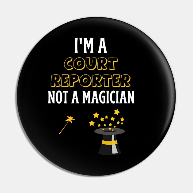 Court reporter Pin by Mdath