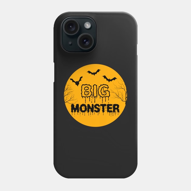 Big Monster, Spooky halloween Party Phone Case by Islanr