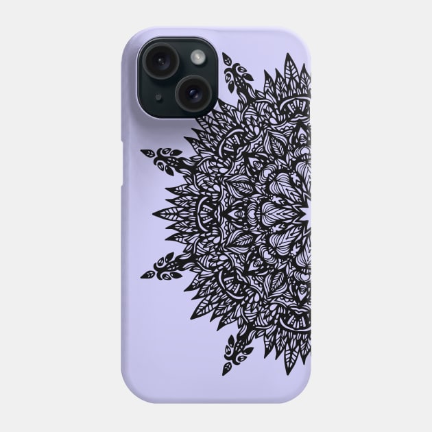 Beautiful Mandala Richly Detailed Art Graphic GC-001 Phone Case by GraphicCharms