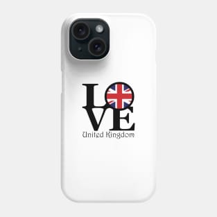 United Kingdom LOVE Phone Case