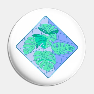 Monstera Room Pin